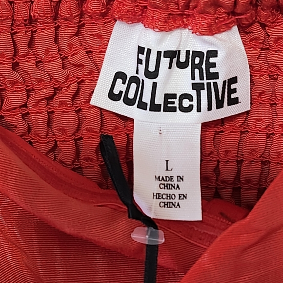 Future Collective Sweetheart Bow Mini Dress Strapless Cocktail Holiday Party New - Picture 13 of 16